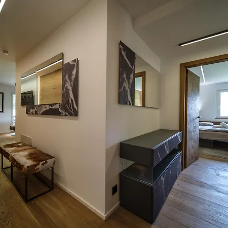 Luxury Mountain With Private Sauna And Underground Parking 公寓 圣莫里茨