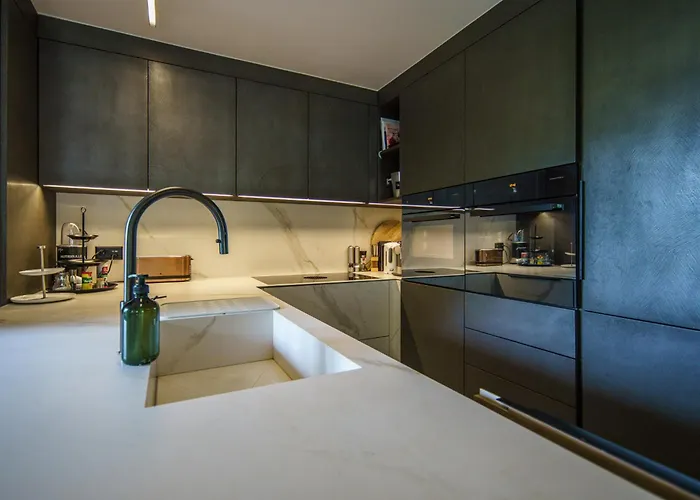 Appartement Luxury Mountain With Private Sauna And Underground Parking Sankt Moritz